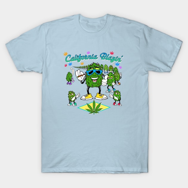 California Blazin' T-Shirt by Charlie8090